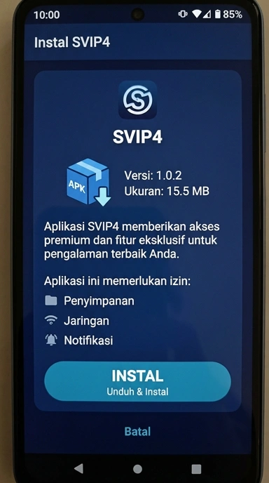Panduan Unduh dan Instal svip4 untuk Pengguna Android